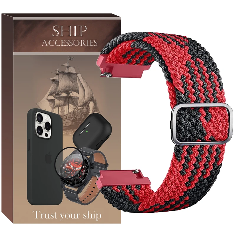 بند شیپ مدل Braided BKR SH مناسب برای ساعت هوشمند سامسونگ Galaxy Watch 4 44mm / 5 44mm / 6 44mm / 7 44mm