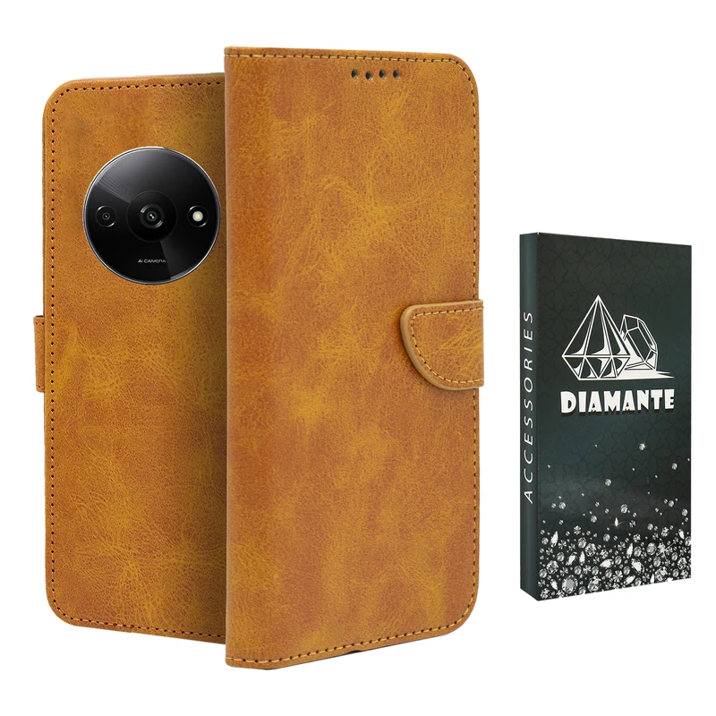 کیف کلاسوری دیامانته مدل Nezhad Bk مناسب برای گوشی موبایل شیائومی Redmi A3