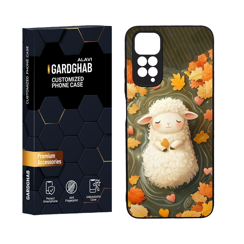 کاور گارد قاب علوی مدل دورژله ای کارتنی و انیمه مناسب برای گوشی موبایل شیائومی Redmi Note 11 4G / Redmi Note 11S 4G