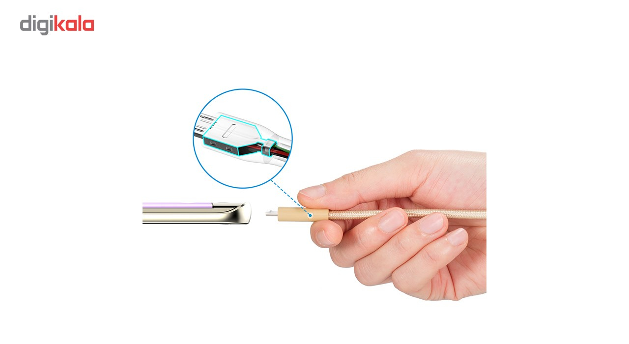 کابل تبدیل USB به MicroUSB انکر مدل A8142 PowerLine Plus به طول 0.9 متر