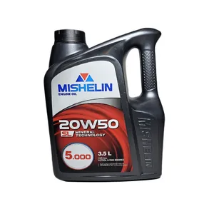 روغن موتور خودرو (بنزنی/گازسوز) میشلن اٌویل مدل 20W50 SL حجم 3.5 لیتر