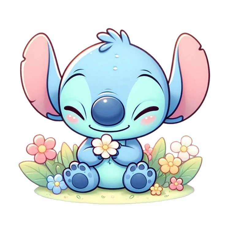 استیکر پارچه و لباس پاد آفرین مدل کارتون استیچ کد DKST97