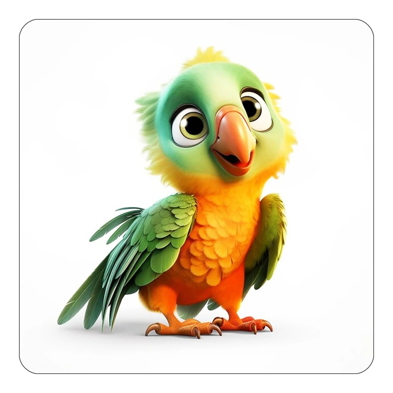 مگنت کاکتی طرح حیوانات کارتونی مدل mp28009