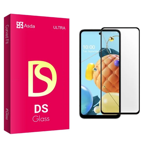 محافظ صفحه نمایش شیشه ای آسدا مدل DS مناسب برای گوشی موبایل ال جی K62
