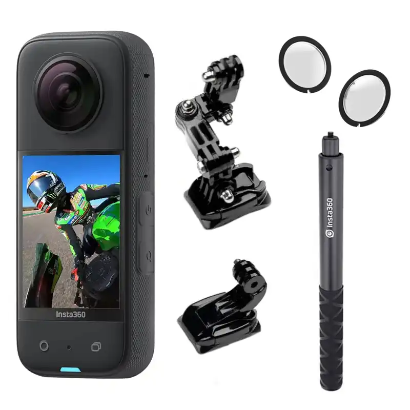 دوربین فیلم برداری ورزشی اینستا 360 مدل insta360 x3 به همراه لوازم جانبی