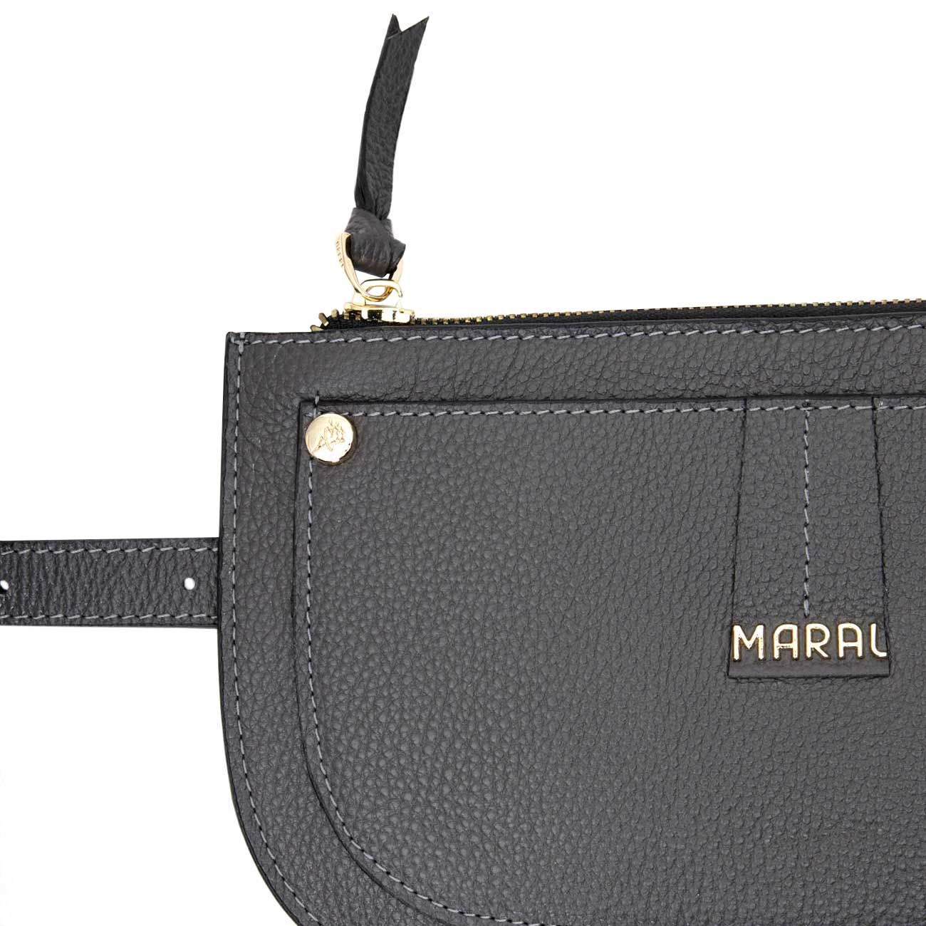 کیف کمری زنانه مارال چرم مدل آیتک - - 5