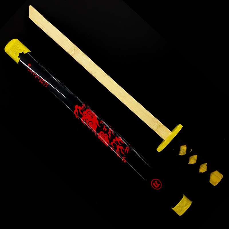 شمشیر بازی دنیای سرگرمی های کمیاب مدل شمشیر چوبی کاتانای سامورایی کد abr1