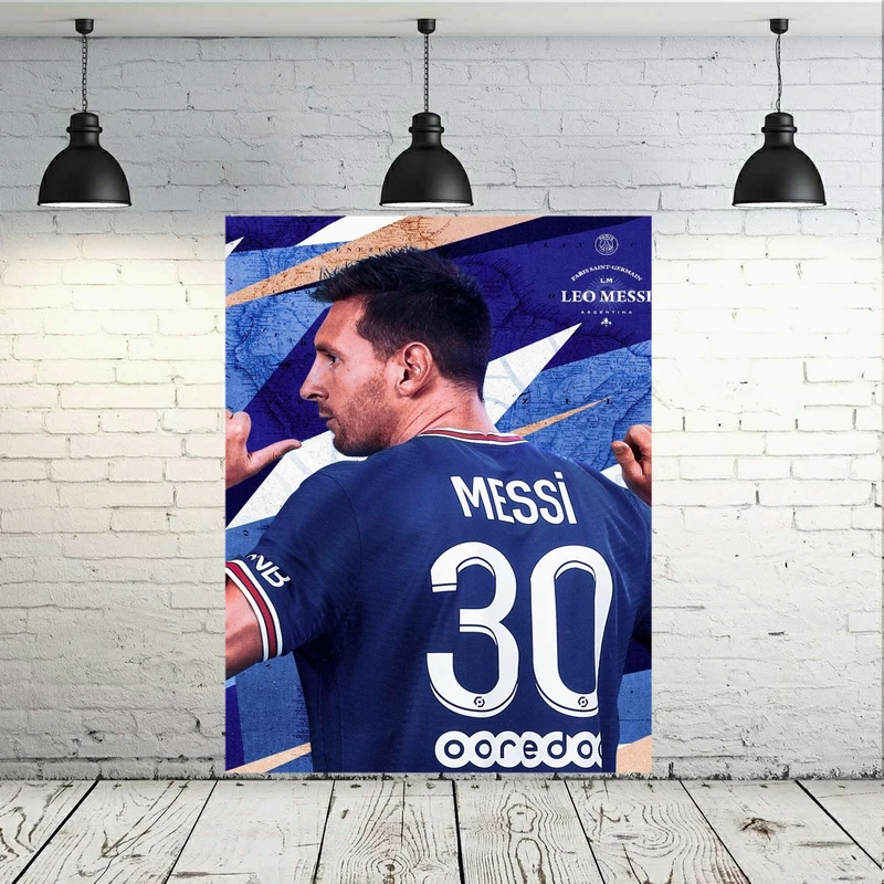 استیکر طرح فوتبال پاری سن ژرمن مدل لیونل مسی کد SDA1929