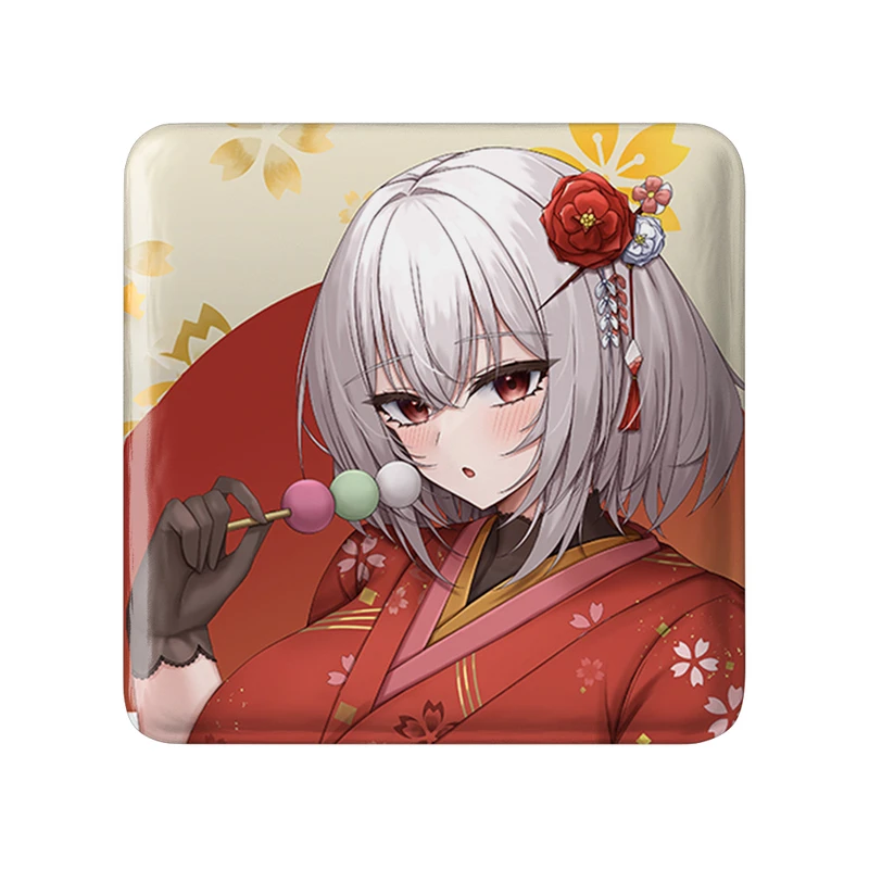 مگنت خندالو طرح بازی آزور لین (Azur Lane) مدل مربعی کد 34267