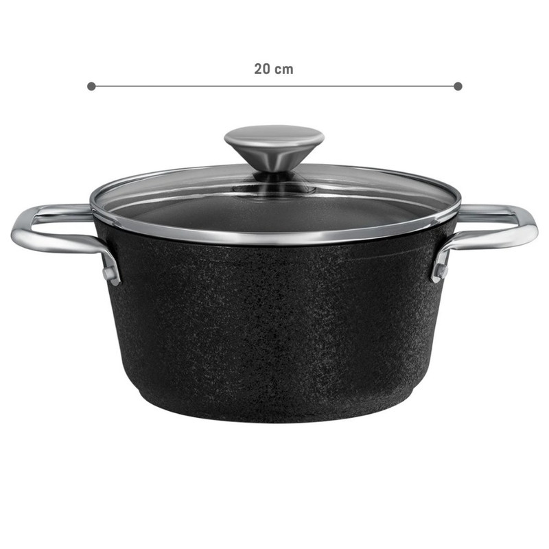 قابلمه تیتانیوم مادام کوکو مدل Noir سایز 20