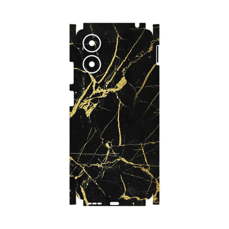 برچسب پوششی ماهوت مدل Graphite_Gold_Marble-FullSkin مناسب برای گوشی موبایل موتورولا Moto G04s