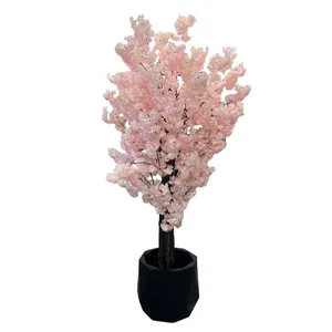 درختچه مصنوعی مدل شکوفه هلو درسا