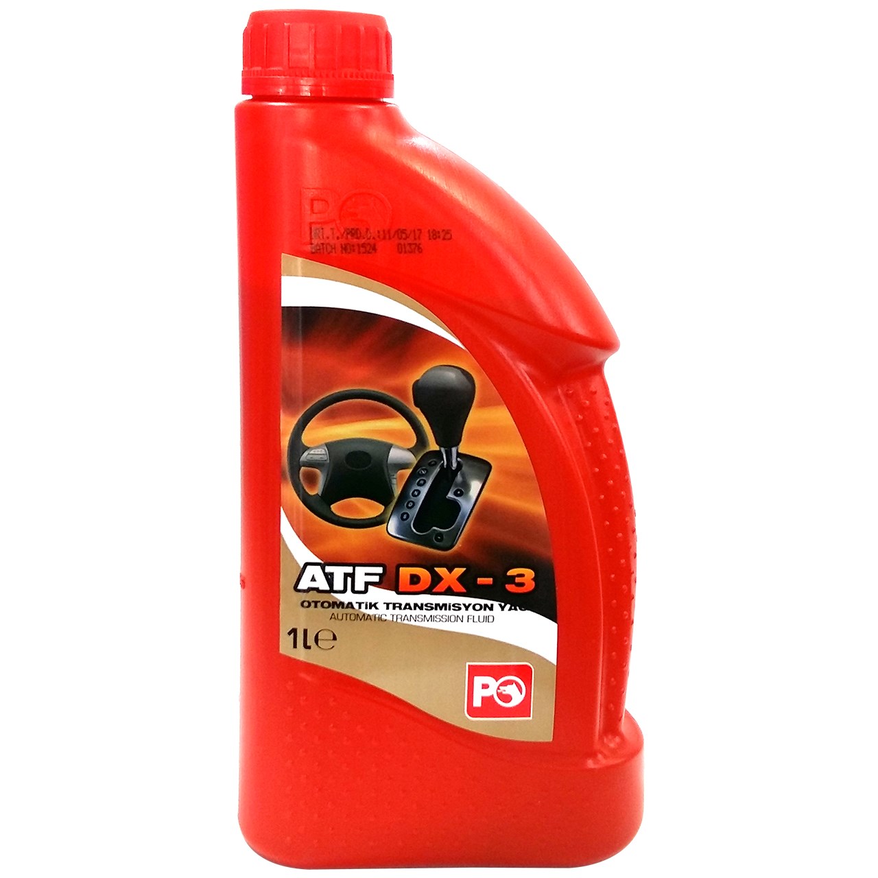 روغن هیدرولیک خودرو پترول افیسی مدل ATF-DX-3 ظرفیت 1 لیتر