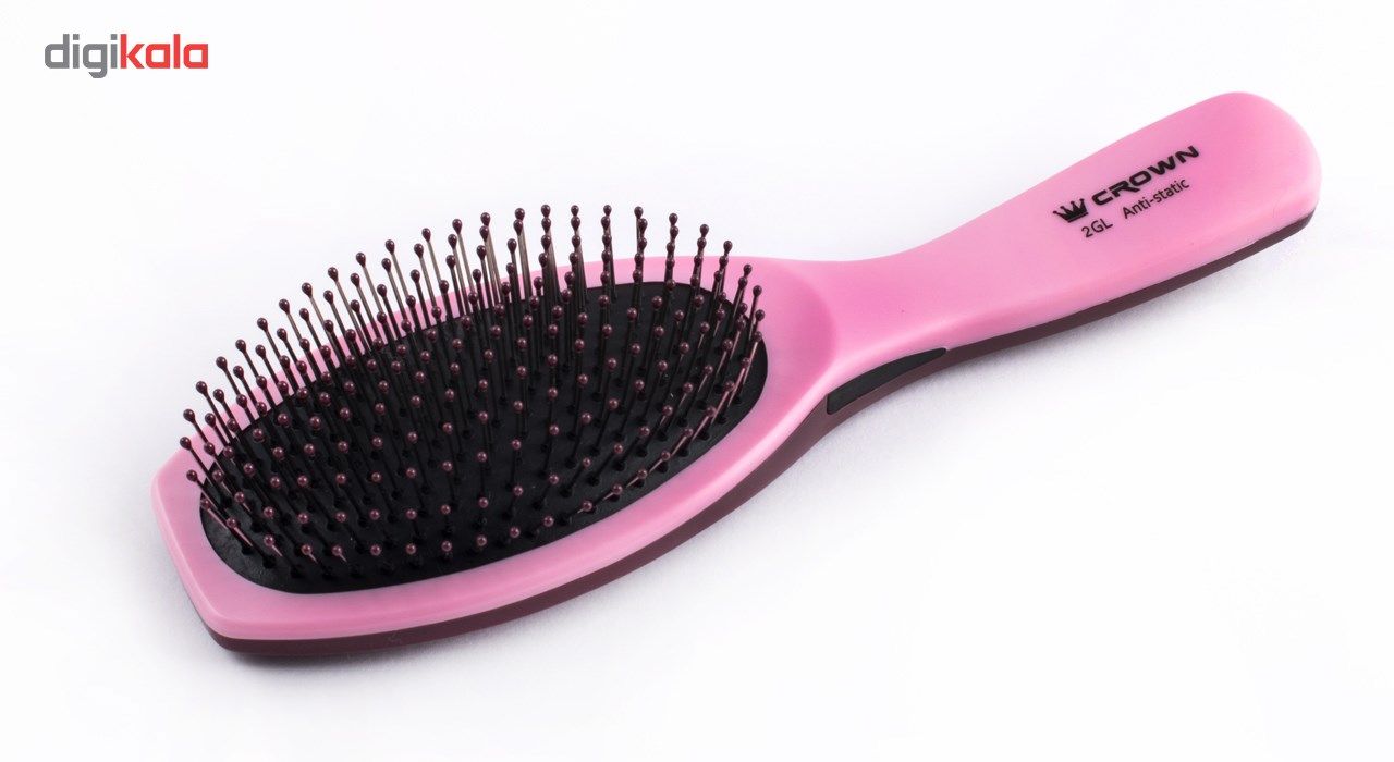 برس مو کراون مدل دوجداره بزرگ رنگی 2G-L کد 36C -  - 4