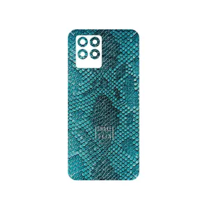 MAHOOT Blue Snake Skin Cover Sticker for Realme 8 Pro