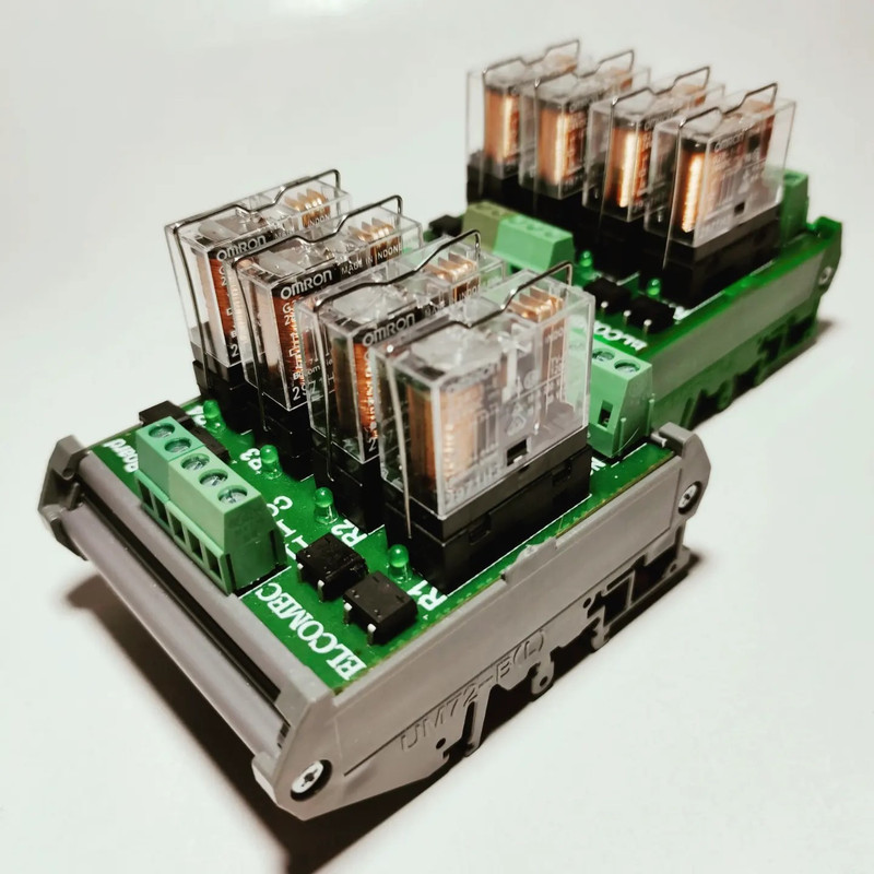 کارت رله اِلکامِک مدل E-RB-OTN4