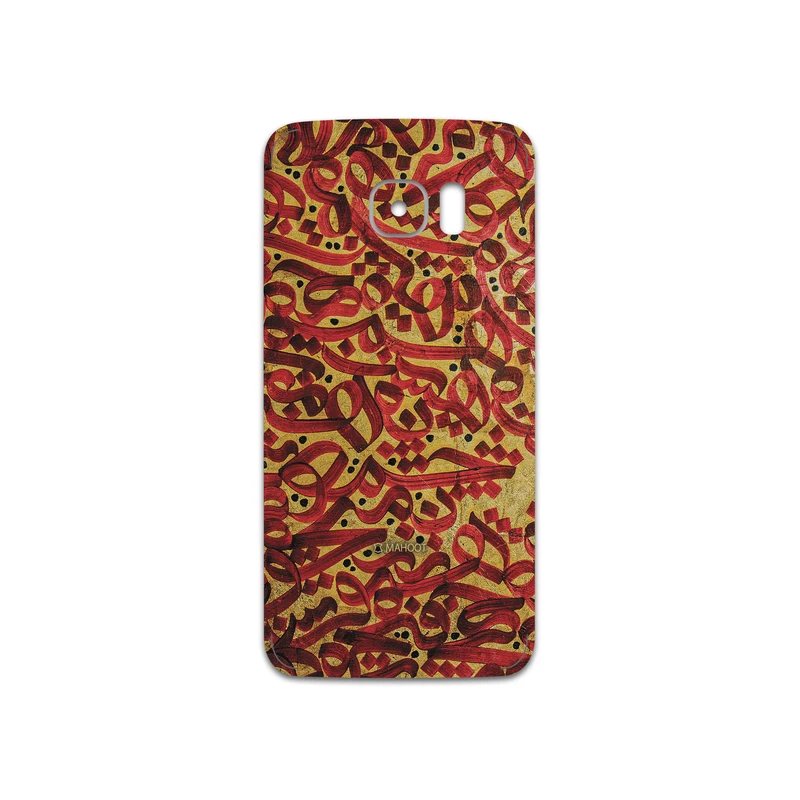 برچسب پوششی ماهوت مدل Nastaliq-6 مناسب برای گوشی موبایل سامسونگ Galaxy S7 Edge