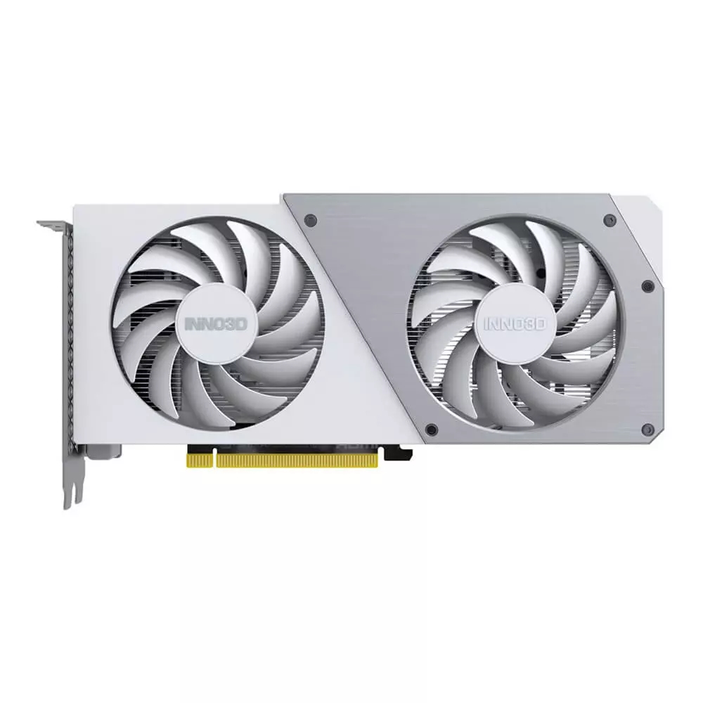 کارت گرافیک اینو تیری دی مدل GeForce RTX 4060 TWIN X2 OC White