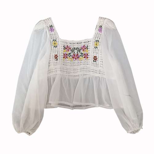 بلوز زنانه مدل کراپ مجلسی