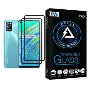 PK Delta Glass MIX002 Screen Protector For Realme C17 Pack Of 2