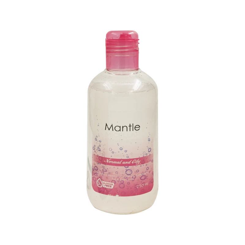 میسلار واتر منتل مدل All in one مناسب پوست‌های معمولی و چرب حجم 250 میلی‌لیتر