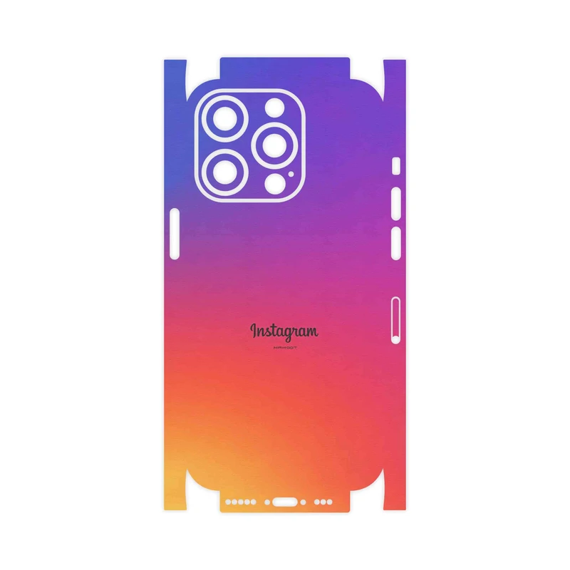 برچسب پوششی ماهوت مدل Instagram-FullSkin مناسب برای گوشی موبایل اپل iPhone 14 Pro