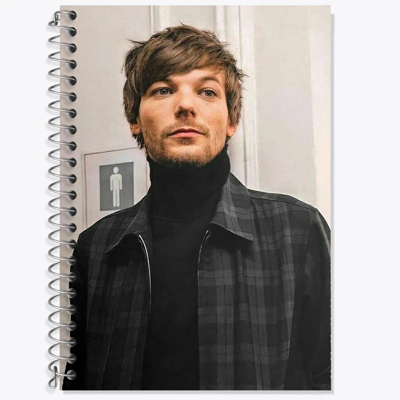 دفتر لغت 50 برگ خندالو مدل لویی تاملینسون گروه موسیقی وان دایرکشن One Direction کد 18954