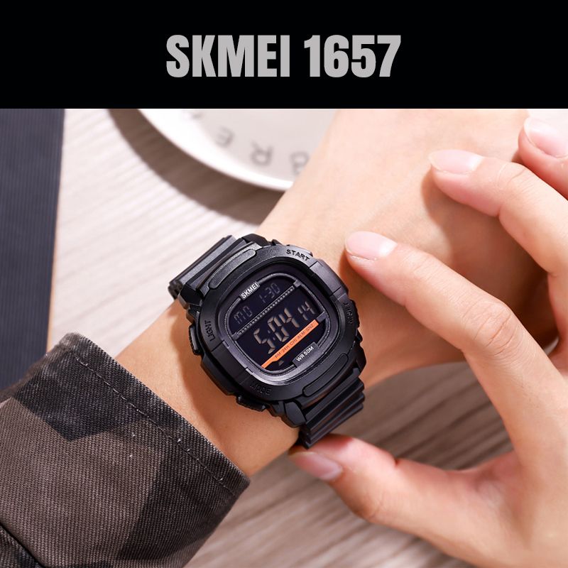 ساعت مچی دیجیتال مردانه اسکمی مدل 1657 BK -  - 2