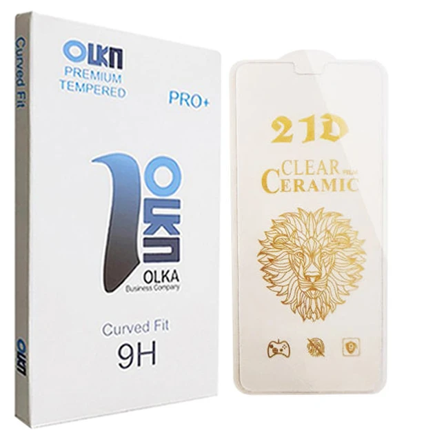 محافظ صفحه نمایش سرامیکی الکا مدل +PRO مناسب برای گوشی موبایل اپل iPhone 12 pro max