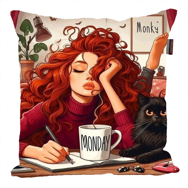 کوسن ناریکو مدل فانتزی طرح مشاغل کد 04766