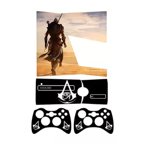 برچسب ایکس باکس 360 اسلیم طرح Assassins Creed کد 3 مجموعه 4 عددی
