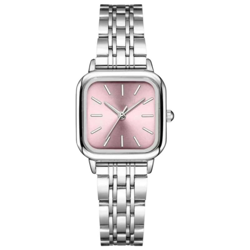 ساعت مچی عقربه ای زنانه مدل کژوال بند استیل طرح حصیری کد 1.2 ساعت مچی عقربه ای زنانه مدل کژوال بند استیل طرح حصیری کد 1.2