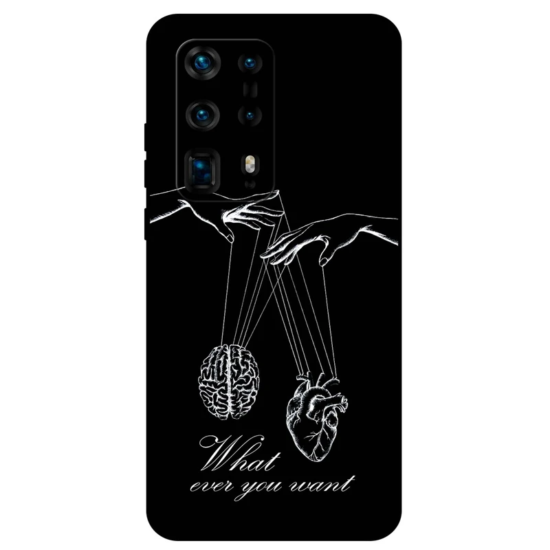 کاور مگافون طرح فکر و احساس مدل 1899 مناسب برای گوشی موبایل هوآوی P40 Pro Plus 