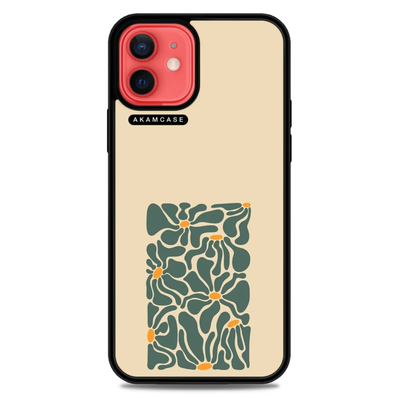 کاور آکام مدل AMC-WA12-FLOWERS-33 مناسب برای گوشی موبایل اپل iPhone 12