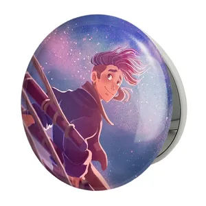 آینه جیبی خندالو طرح انیمیشن سیاره گنج Treasure Planet مدل تاشو کد 13757 
