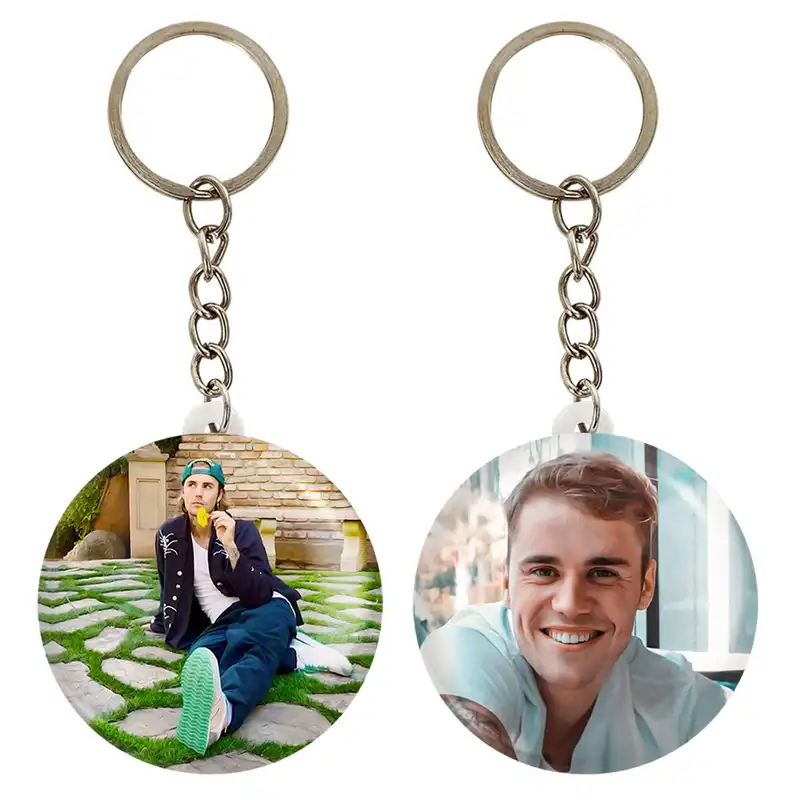 جاکلیدی خندالو مدل جاستین بیبر کد 1902519030 مجموعه 2 عددی