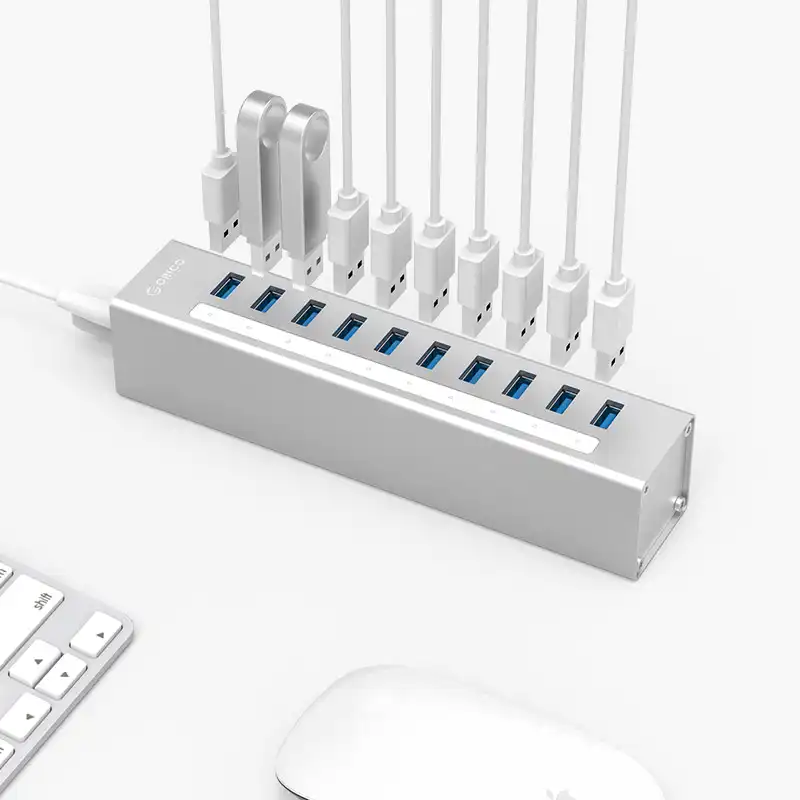 هاب 10 پورت USB3.0 اوریکو مدل A3H10