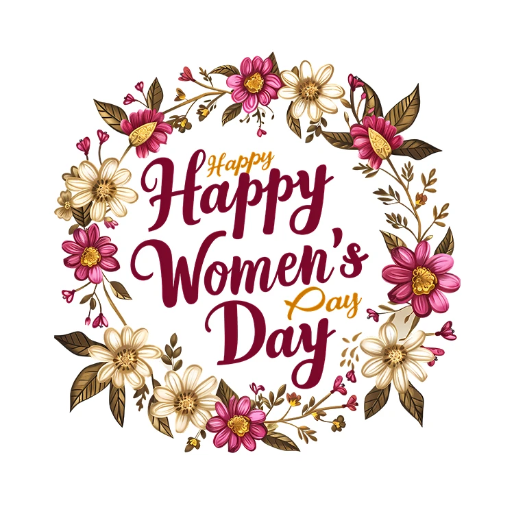 استیکر پارچه و لباس پاد آفرین مدل روز زن مادر همسر کد S2790