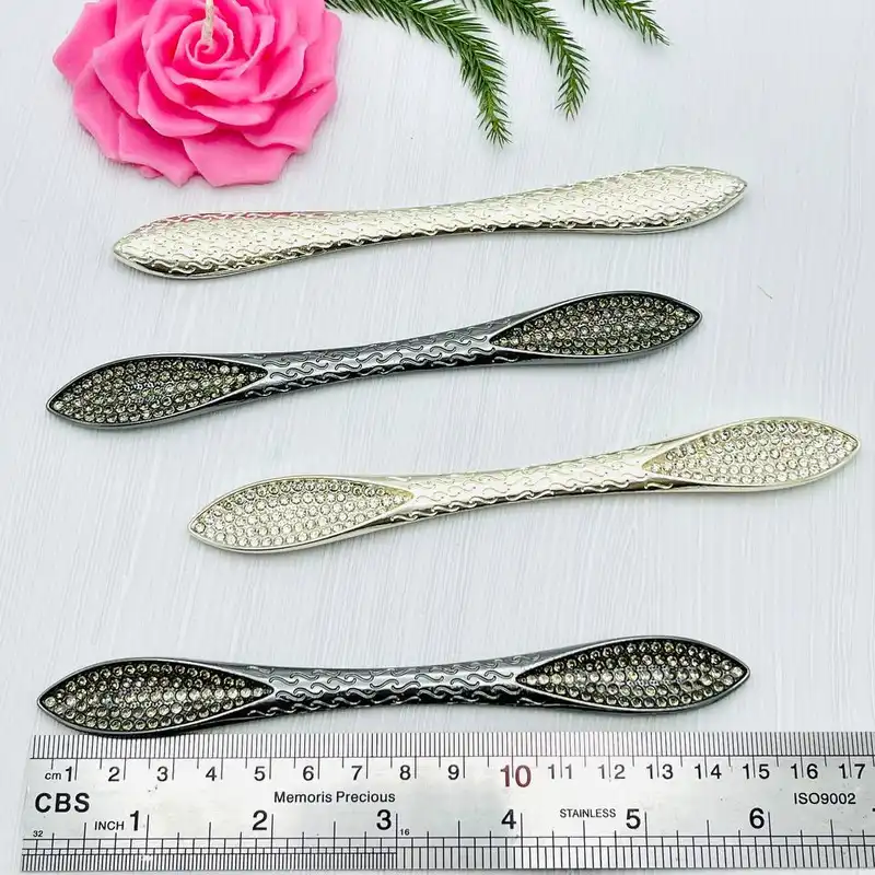 گیره مو زنانه مدل پین مو ژاپنی طرح کانزاشی نگینی