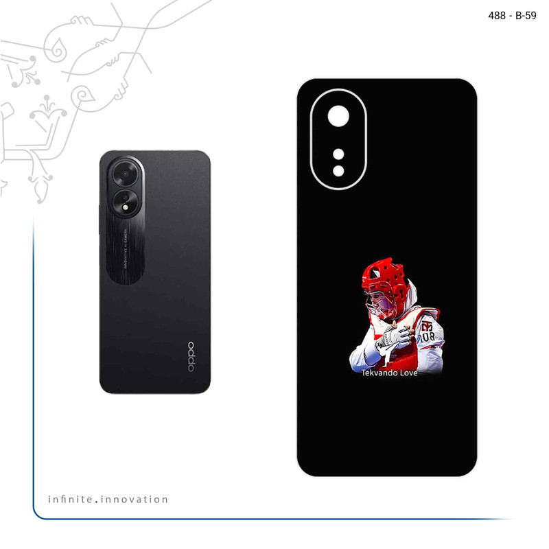 برچسب پوششی ماهوت مدل Tekvando مناسب برای گوشی موبایل اپو A38