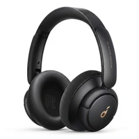 هدفون بلوتوثی انکر مدل SoundCore Life Q30 با نویز کنسلینگ فعال (ANC)، درگاه شارژ USB Type-C، دارای میکروفون دوگانه با حذف نویز، مجهز به فناوری Hi-Res Audio، دارای حالت Transparency برای شنیدن صدای محیط