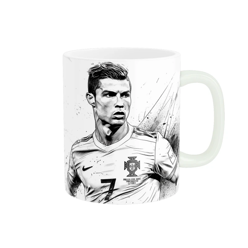 ماگ پاد آفرین طرح رونالدو کد 3438