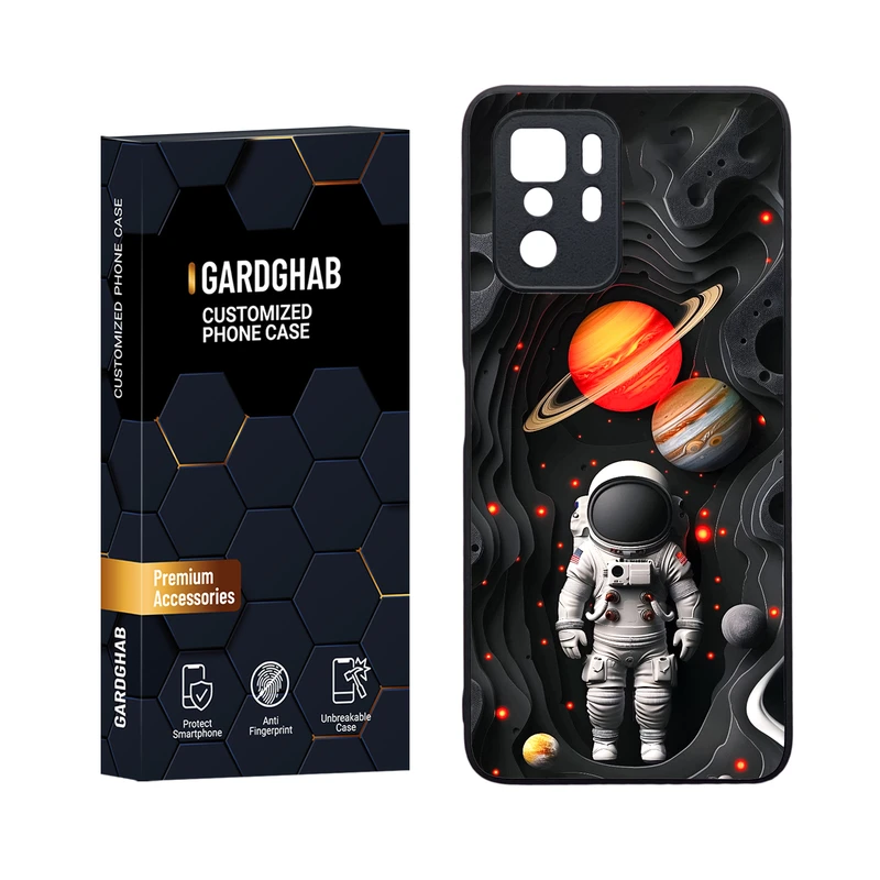 کاور گارد قاب مدل دورژله ای کهکشان مناسب برای گوشی موبایل شیائومی Poco X3 GT / Redmi Note 10 Pro 5G