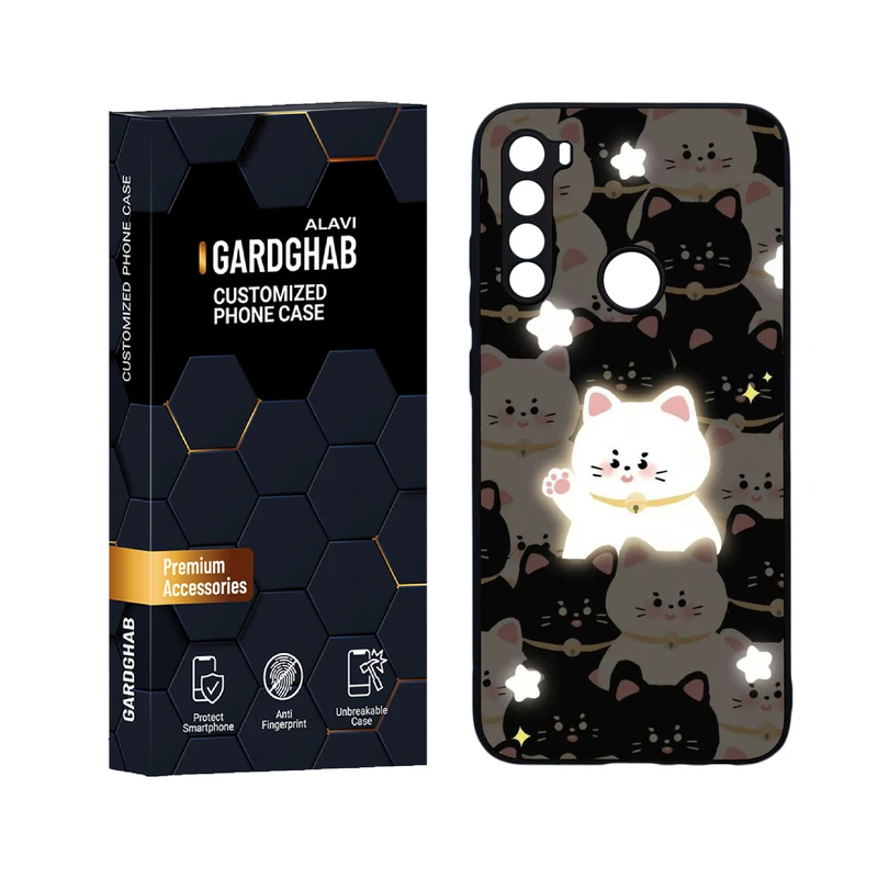 کاور گارد قاب علوی مدل دورژله ای فانتزی مناسب برای گوشی موبایل شیائومی Redmi Note 8