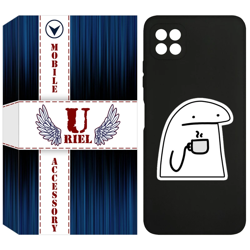 کاور یوریل قاب مدل KSH کد 79 طرح پوکرفیس مناسب برای گوشی موبایل سامسونگ Galaxy A22 5G