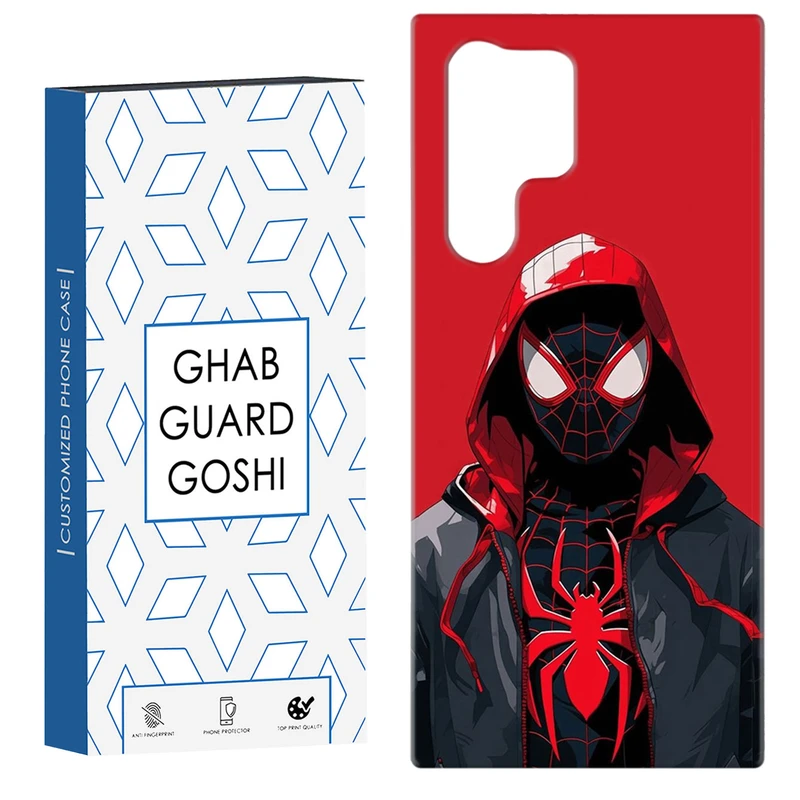 کاور قاب گارد گوشی طرح مرد عنکبوتی کد Dimo-612 مناسب برای گوشی موبایل سامسونگ Galaxy S22 ULTRA