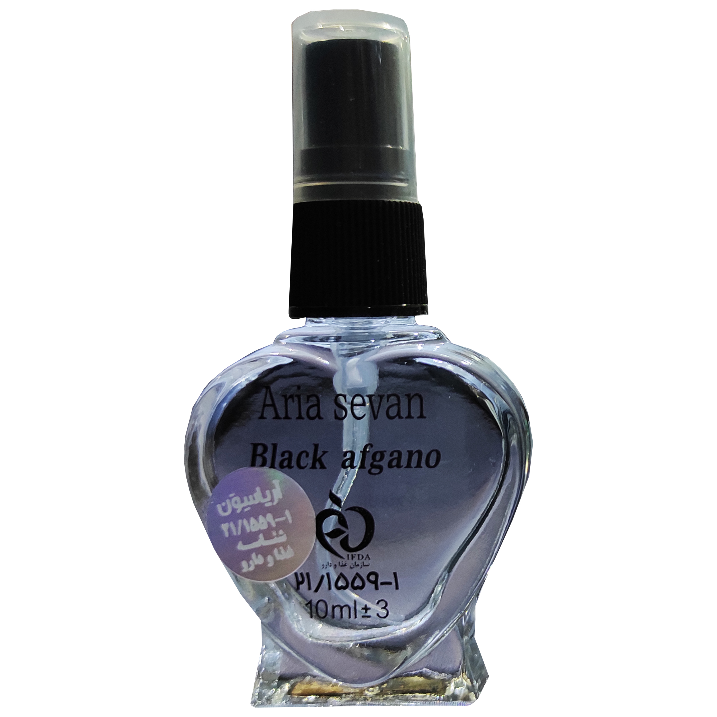 عطر جیبی آریا سون مدل بلک افغان حجم 10 میلی لیتر