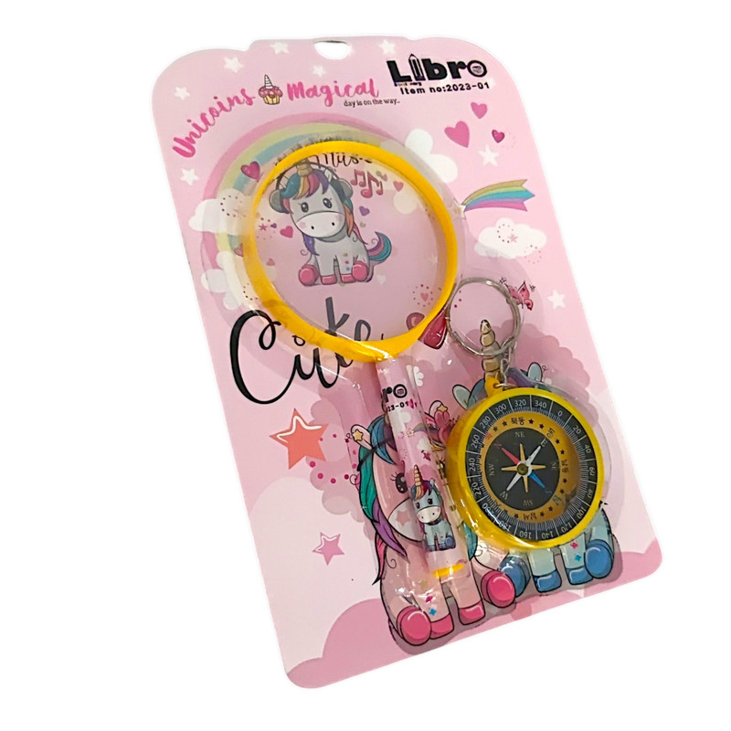 ذره بین مدل یونی کورن به همراه قطب نما