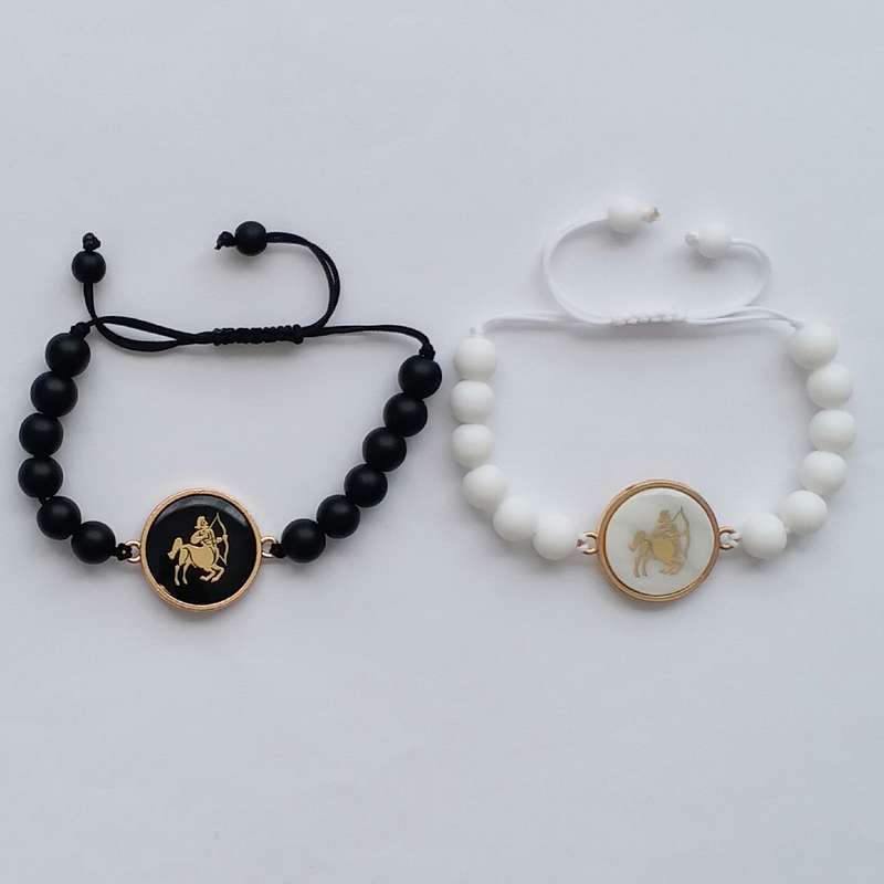 دستبند مدل ماه آذر و آذر F114 مجموعه 2 عددی