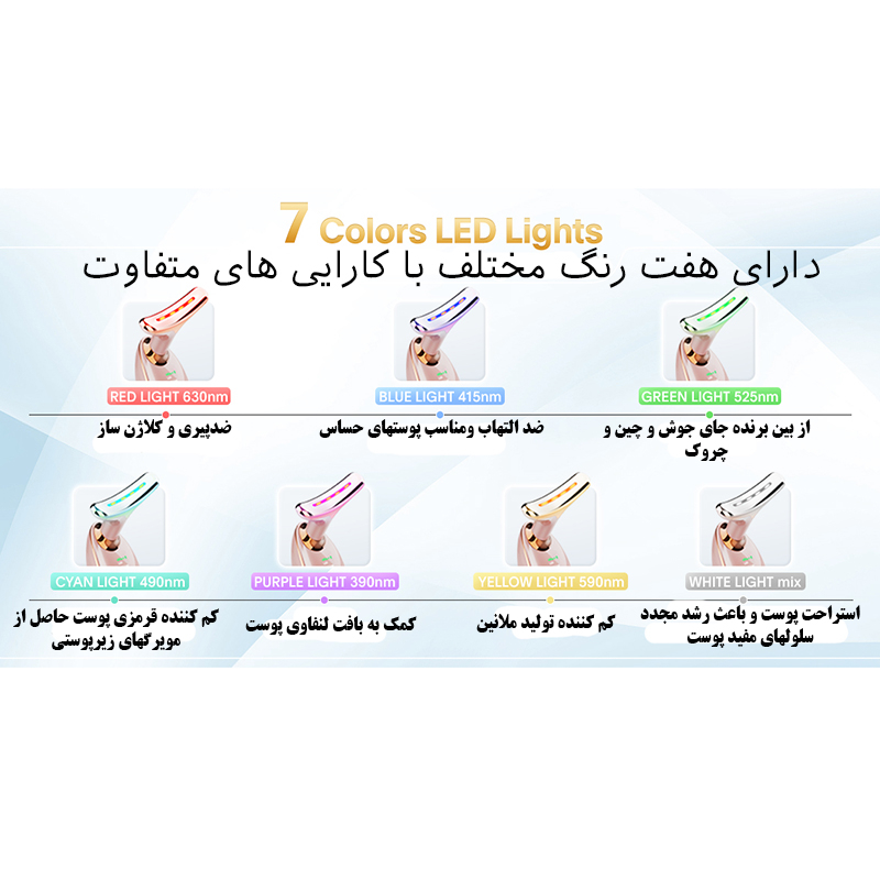 ماساژور برقی گردن و صورت بک جوی مدل 7Co